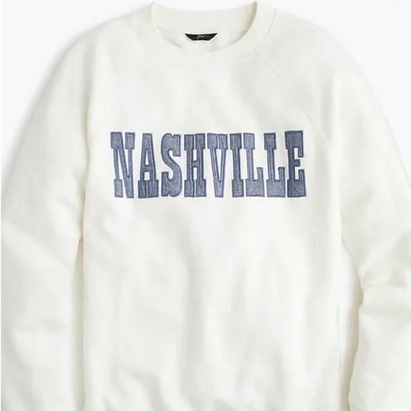 J. Crew Nashville sweatshirt, NWT - Picture 2 of 6